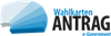 Wahlkartenantrag Logo